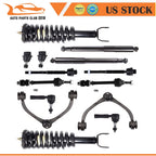 Front Strut Suspension Kit & Rear Shock for Dakota Raider (2006–2009) 2WD