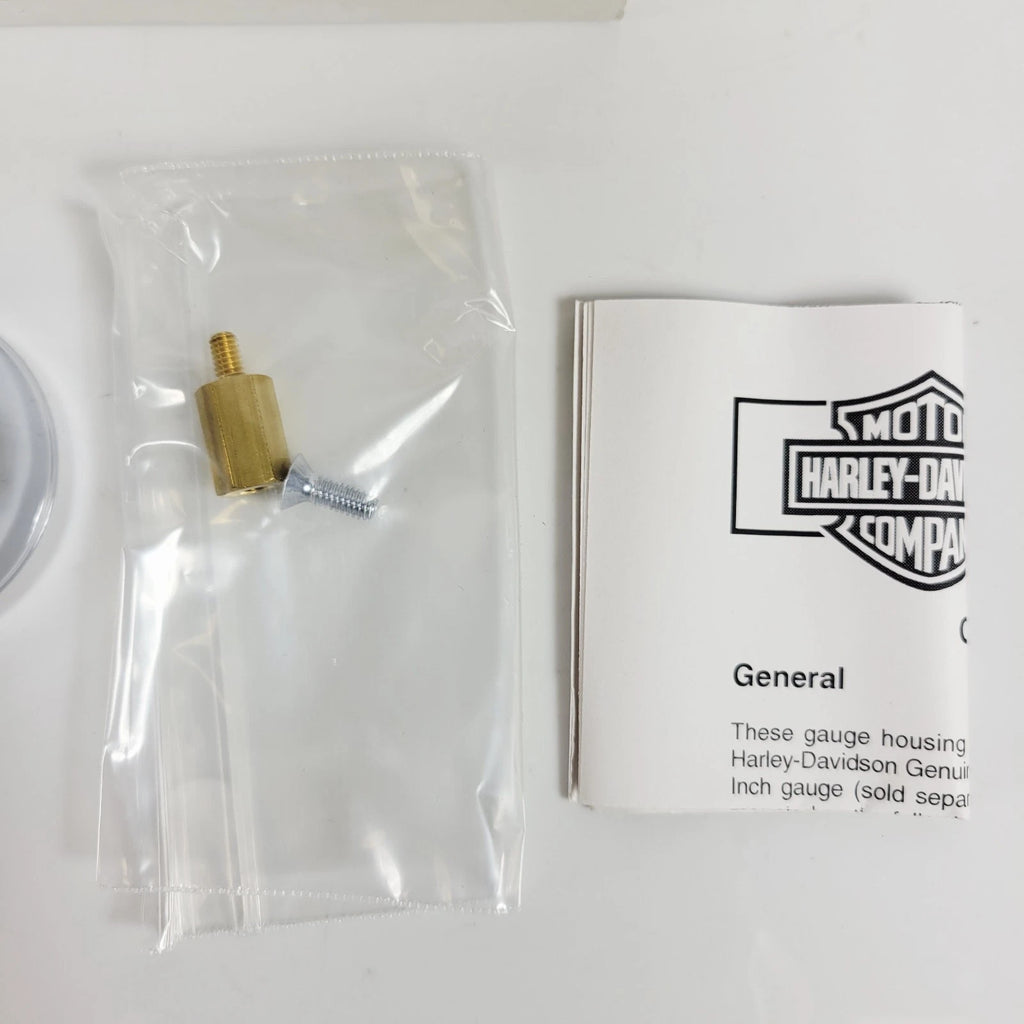 Cylindrical Gauge Chrome Housing Kit for Harley-Davidson (2004) 75264-04
