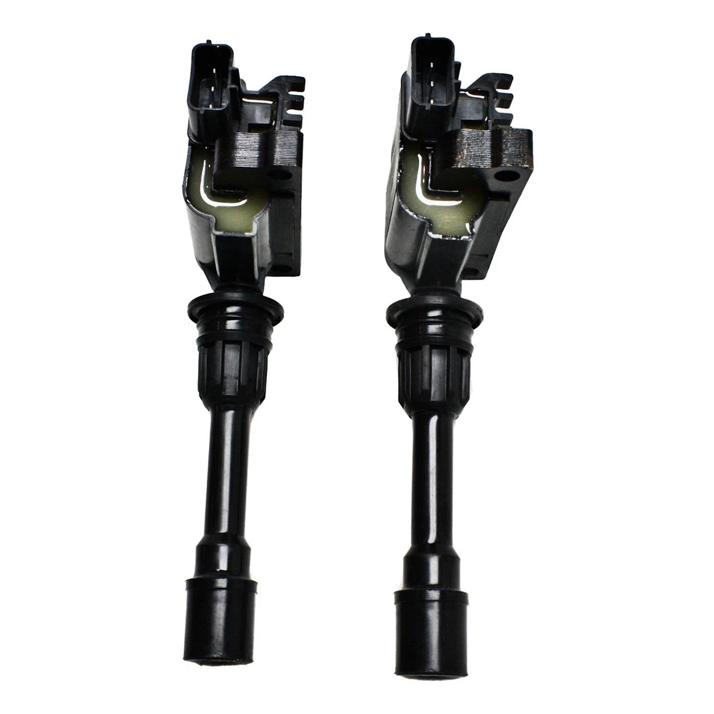 Ignition Coil and Spark Plug Wire Kit for Mazda Protege (2001–2003)