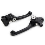 Pivot Brake Clutch Levers for Kawasaki KX250F KX450F (2004–2019) Black