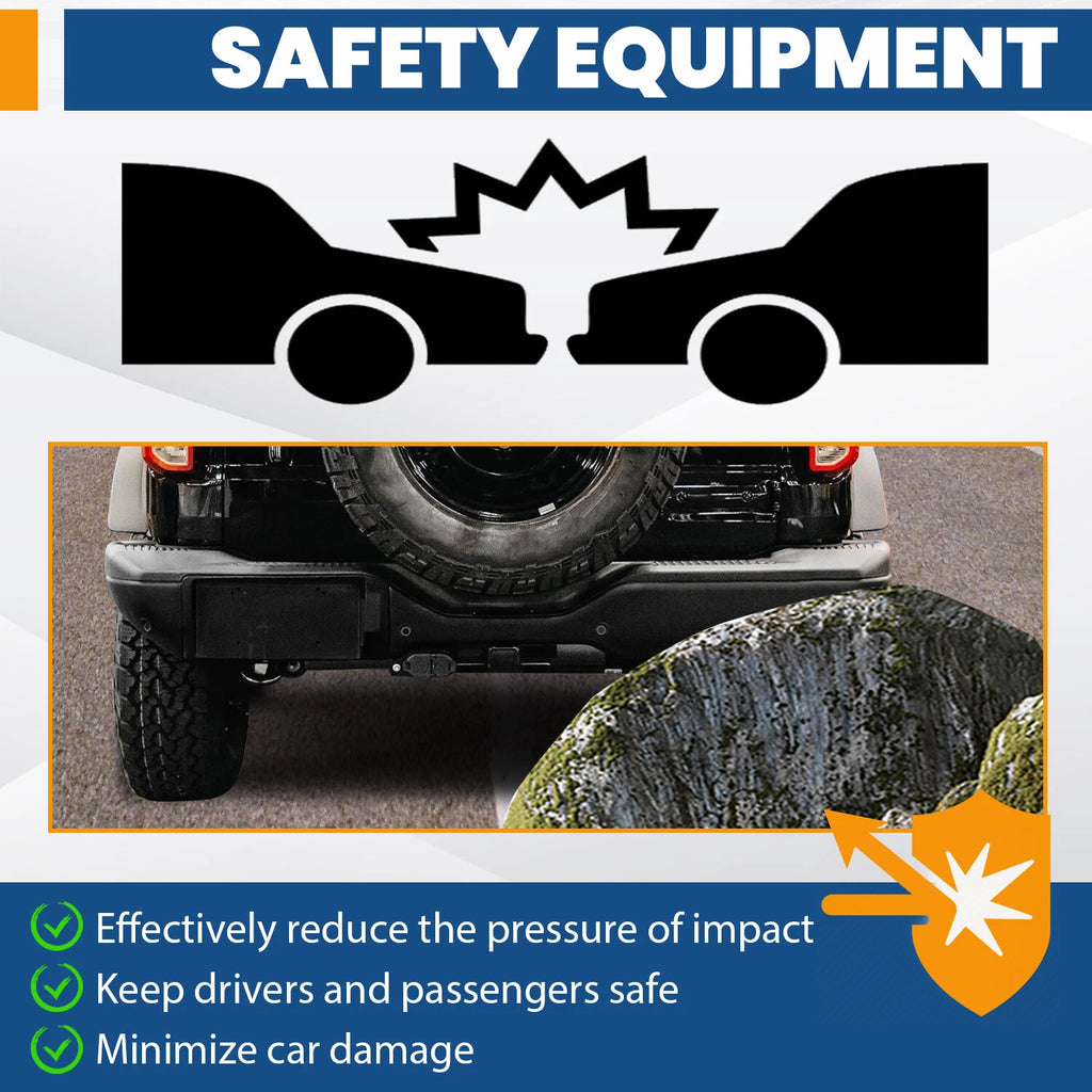 Rear Bumper Cover Fascia for Ford Bronco Sport (2021–2024) W/ Sensor Hole