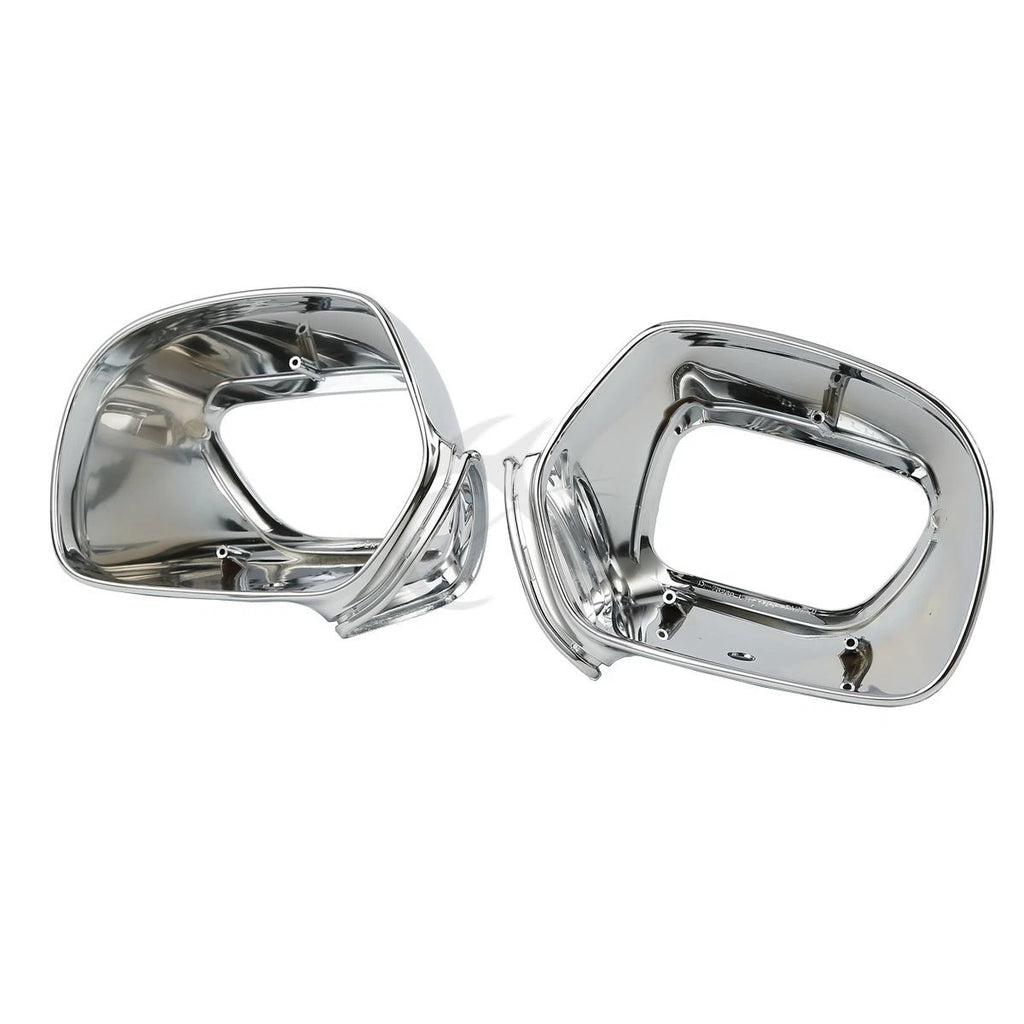 Chrome Rear View Mirror Covers for Honda Goldwing 1800 GL1800 (2001–2017)