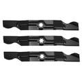 Set of 3 Lawn Blades for Cub Cadet RZT50 SLT1550 MTD ZT-L50 (17-13/16'') 942-04053C