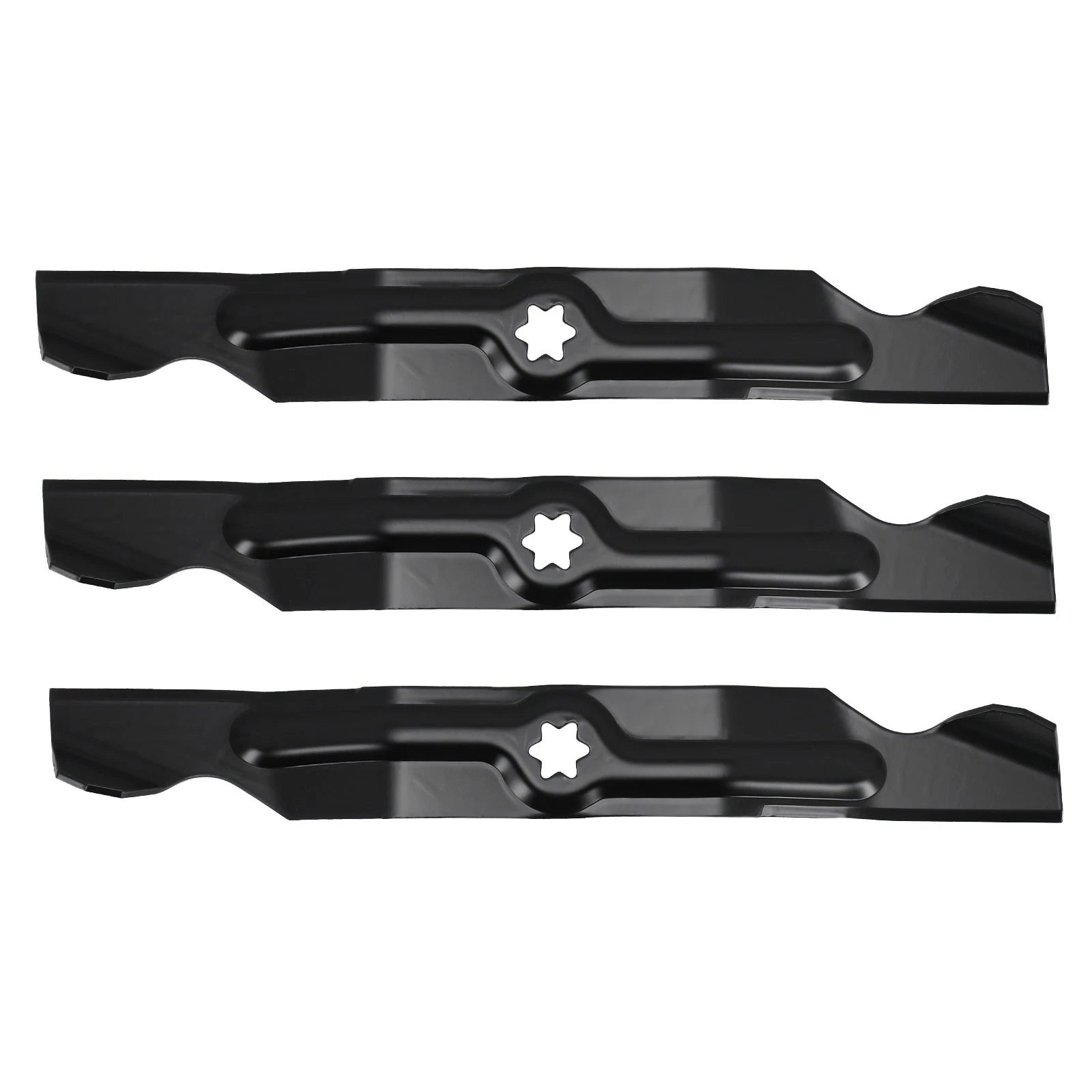 Set of 3 Lawn Blades for Cub Cadet RZT50 SLT1550 MTD ZT-L50 (17-13/16'') 942-04053C