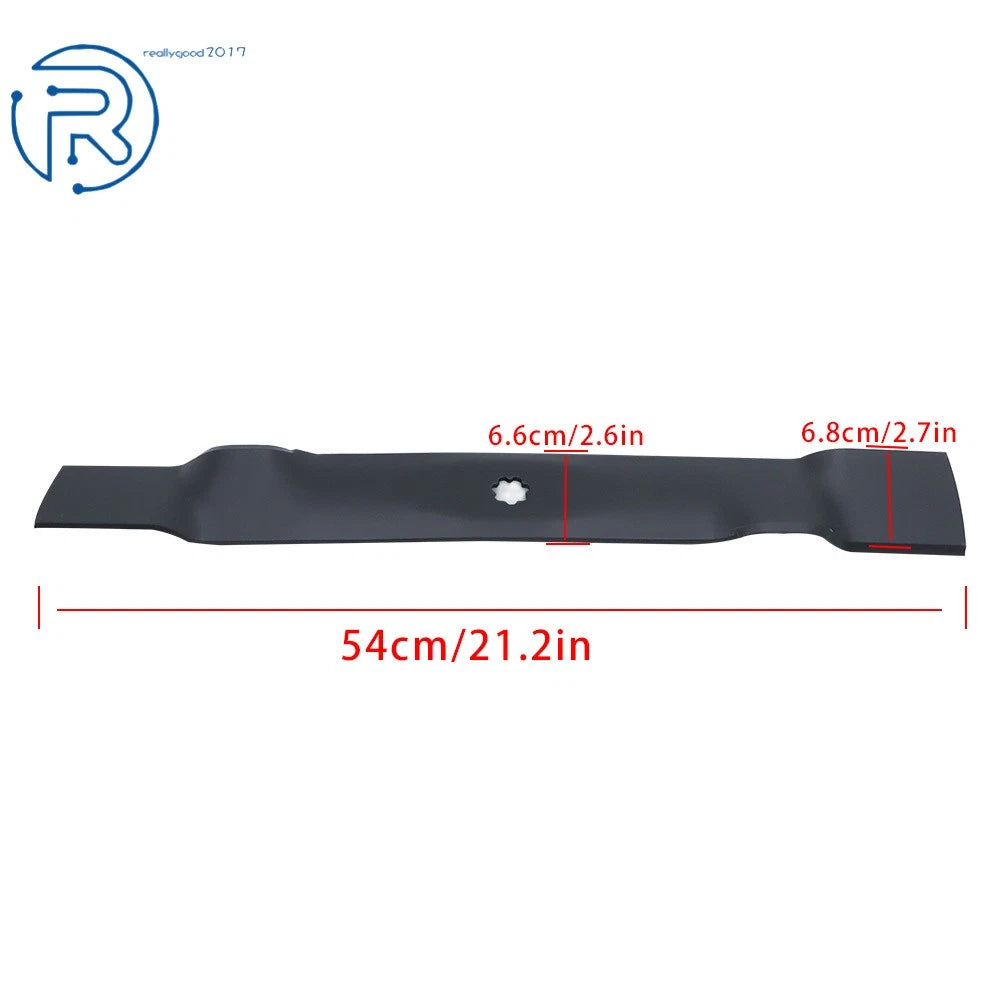 Set of 2 Steel Mulching Blades for John Deere 42"