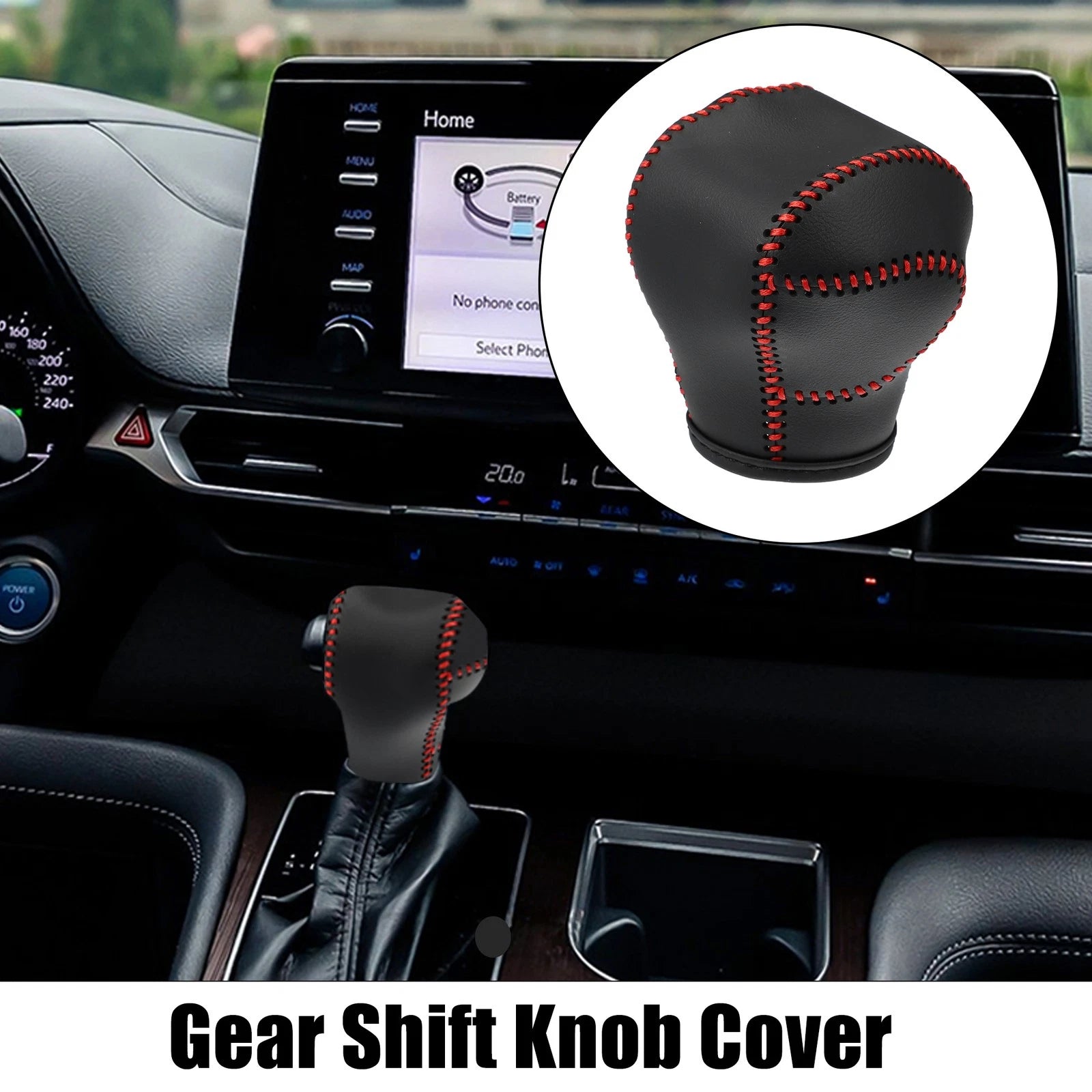 Gear Shift Knob Cover Trim for Toyota Sienna (2021–2022) 723115041125