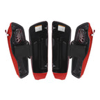 Hard Saddlebags Speaker Lids for Harley Road Glide King (2014–2023) Wicked Red