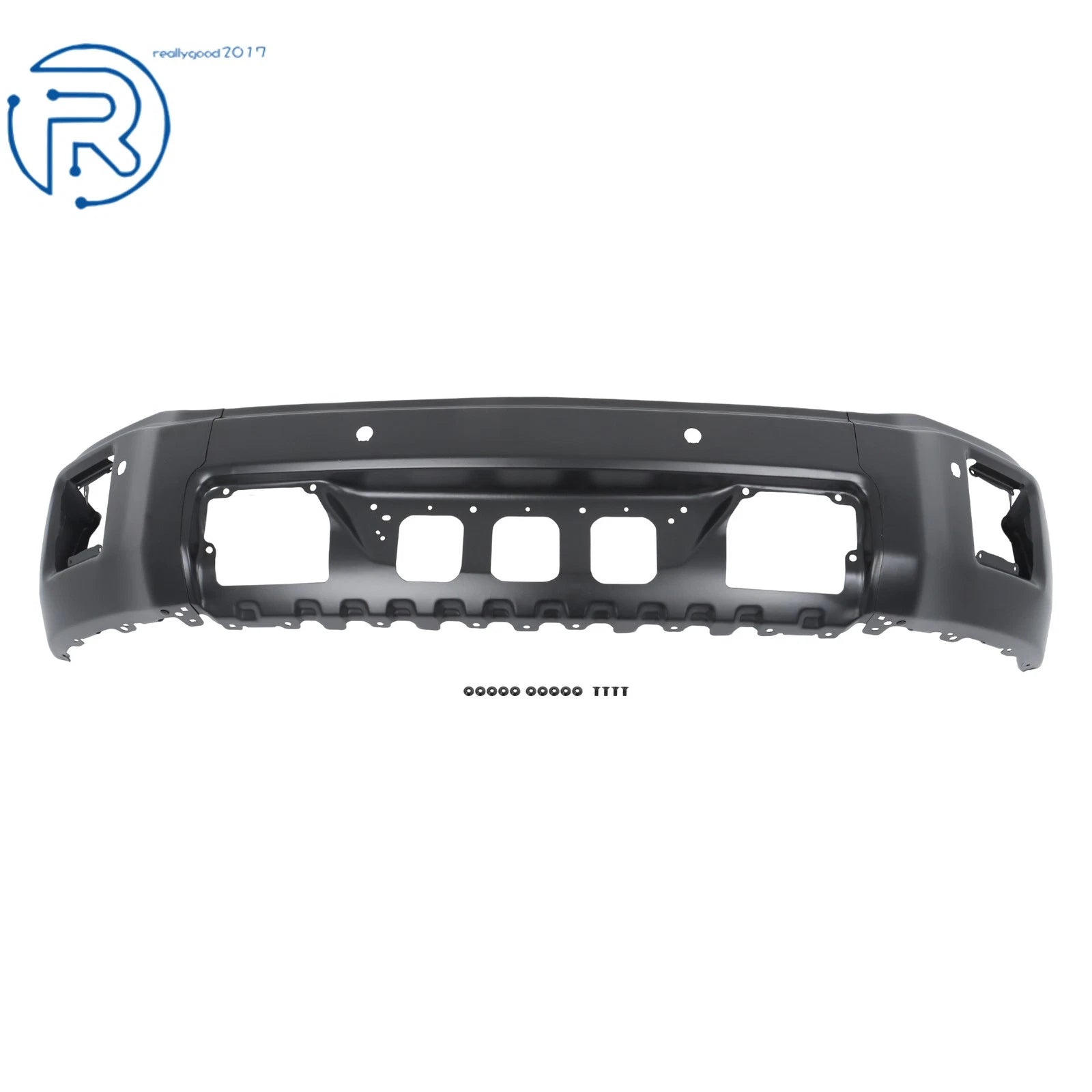 Steel Black Split-Type Front Bumper Face Bar for GMC Sierra 1500 (2014–2015)