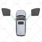 Magnetic Car Window Sun Shades for Subaru XV/Impreza (2017–2023)