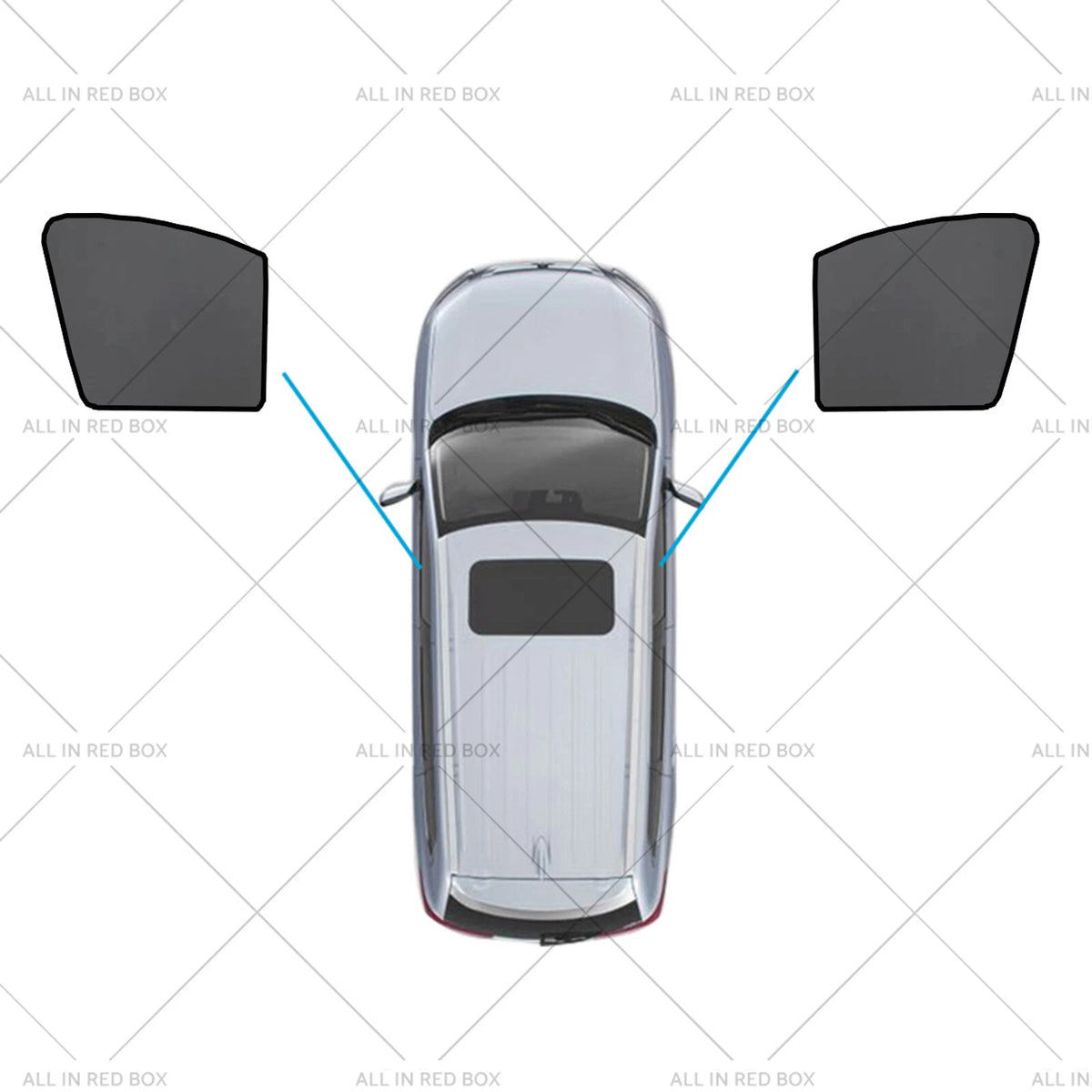 Magnetic Car Window Sun Shades for Subaru XV/Impreza (2017–2023)