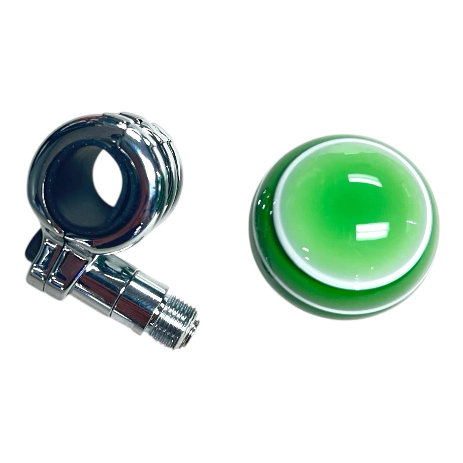 Acrylic Steering Wheel Spinner Suicide Knob for Universal Vehicle Use (—)