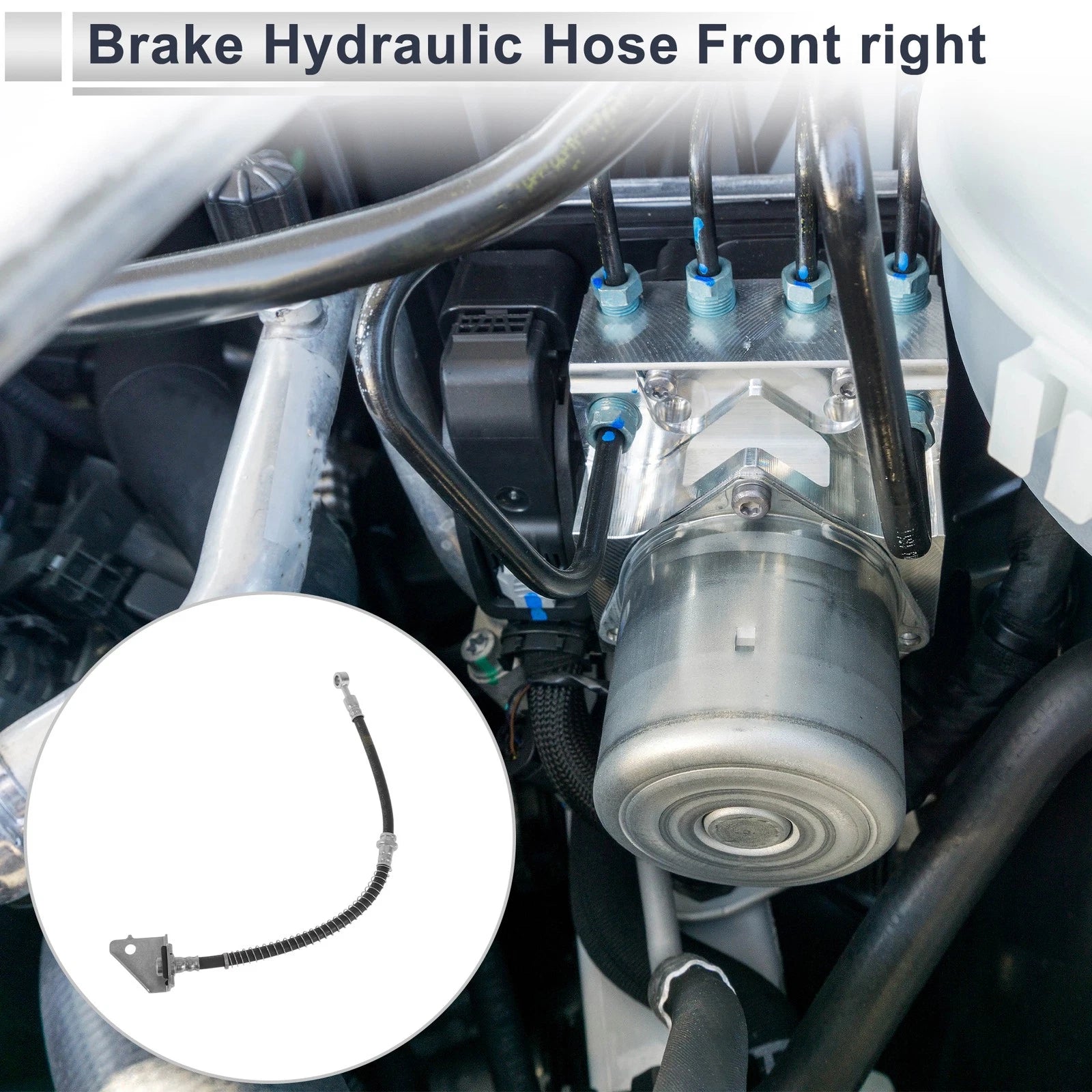 Brake Hydraulic Hose for Hyundai Tucson (2005–2010) No. 587322E000