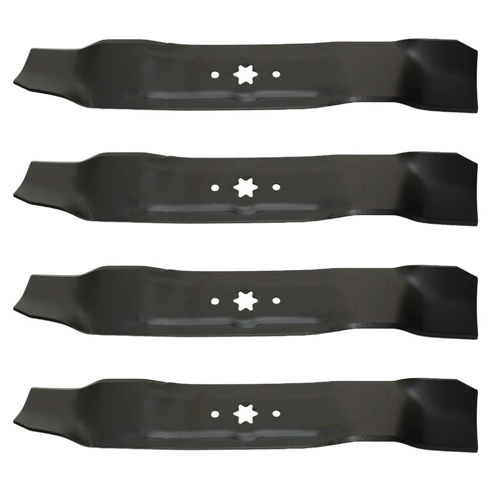 Set of 4 Mulching Blades for Troy Bilt (Replaces 742-0610)