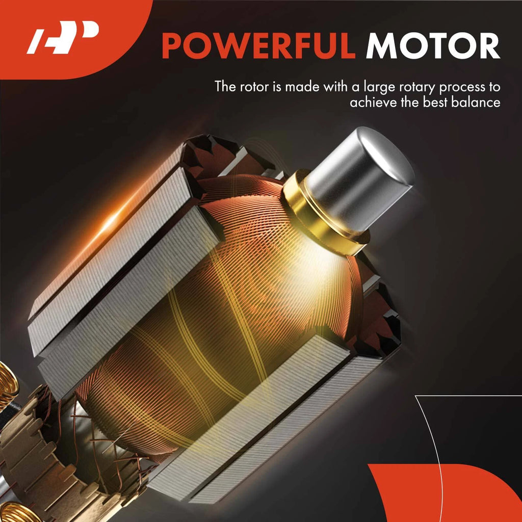 2X HVAC Heater Blower Motor & Resistor for Chevy Bolt EV (2017-2022)