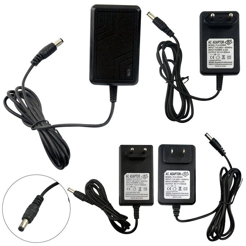 12W Adjustable AC Replacement Adapter for Stroller Power Hook (3-12V)