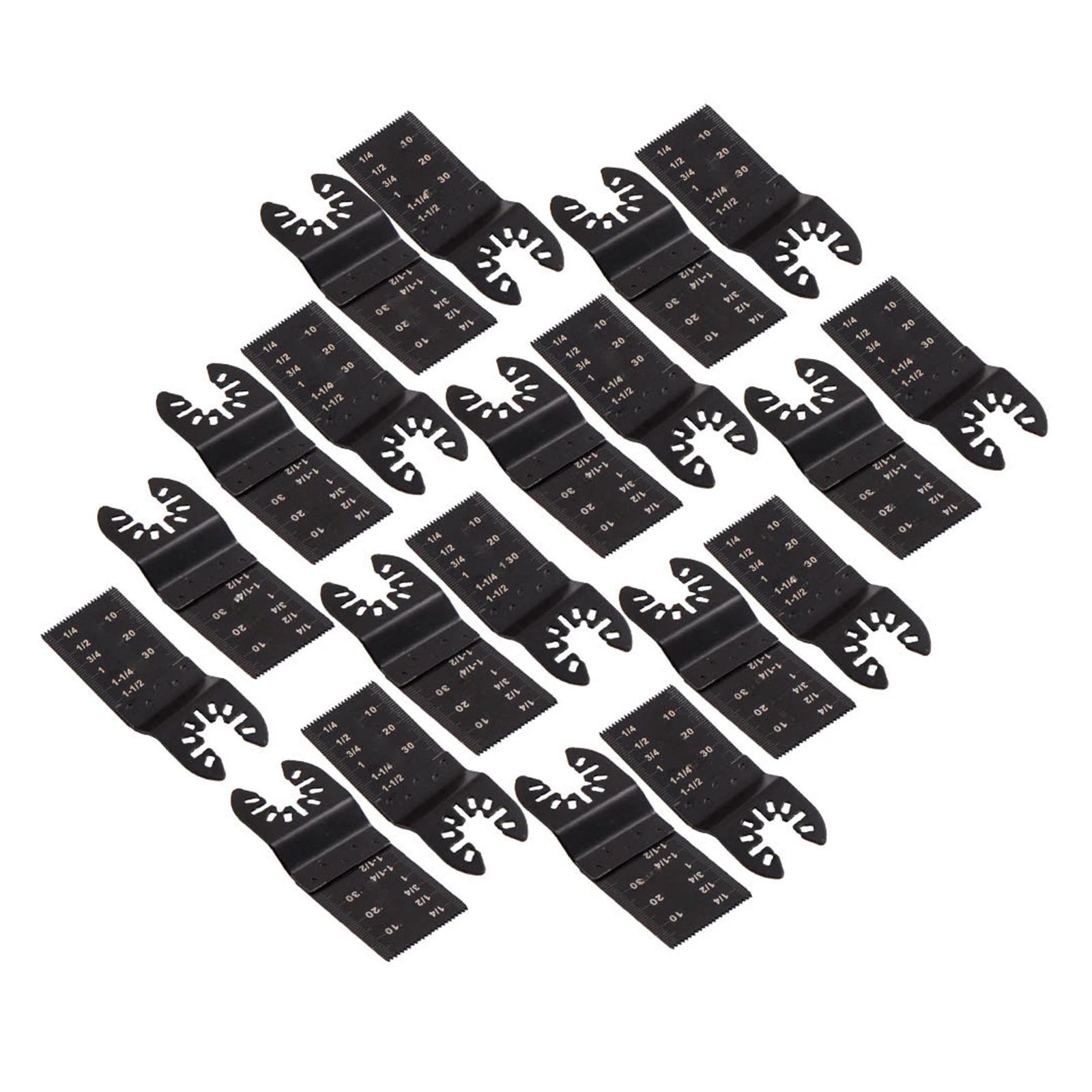 20Pcs 34mm Oscillating Saw Blades for Multi Tools (Carbon Steel)