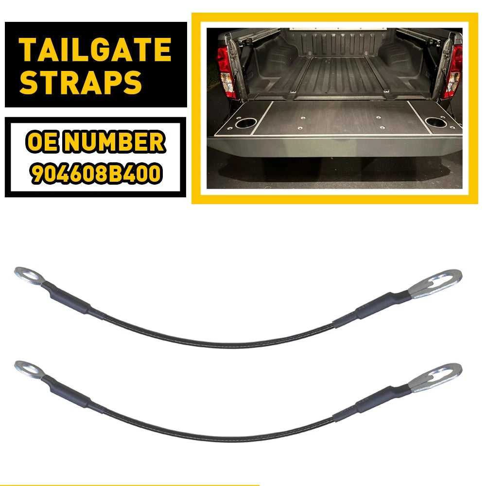 Tailgate Cable Pair for Nissan Frontier (1998–2004)
