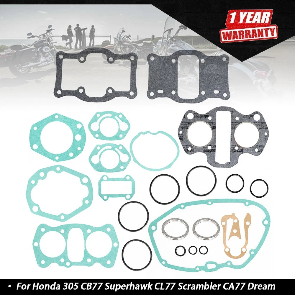 Engine Gasket Kit for Honda 305 CB77 Superhawk (1961–1968)