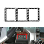 Carbon Fiber Interior Mode Switch Cover Trim for Toyota Tundra (2014-2021)