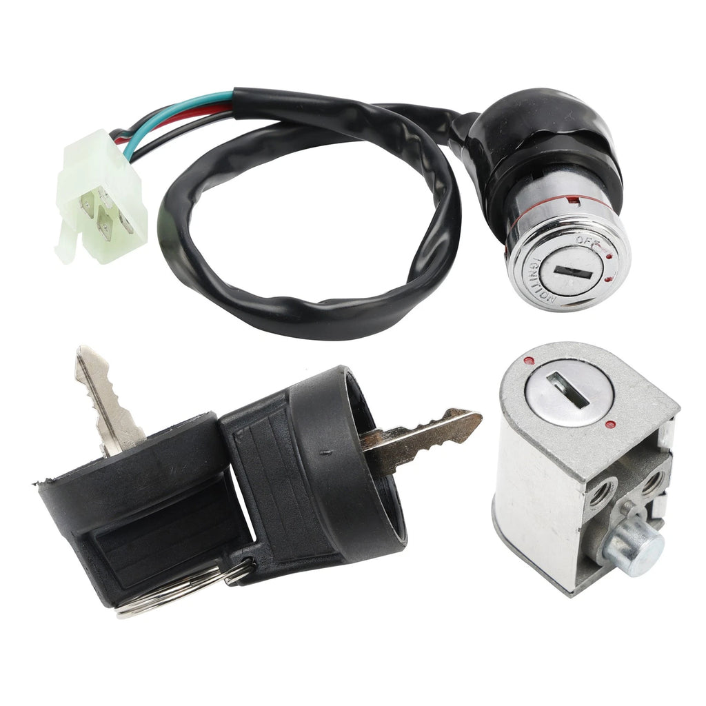 4-Pin Ignition Key Switch 9010-010000 for CF-Moto CF188 CF500 CF600 CF625 (2015–2023)