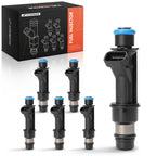 6x Fuel Injector for GMC Envoy (2002–2007) Chevrolet Trailblazer EXT (2002–2006)