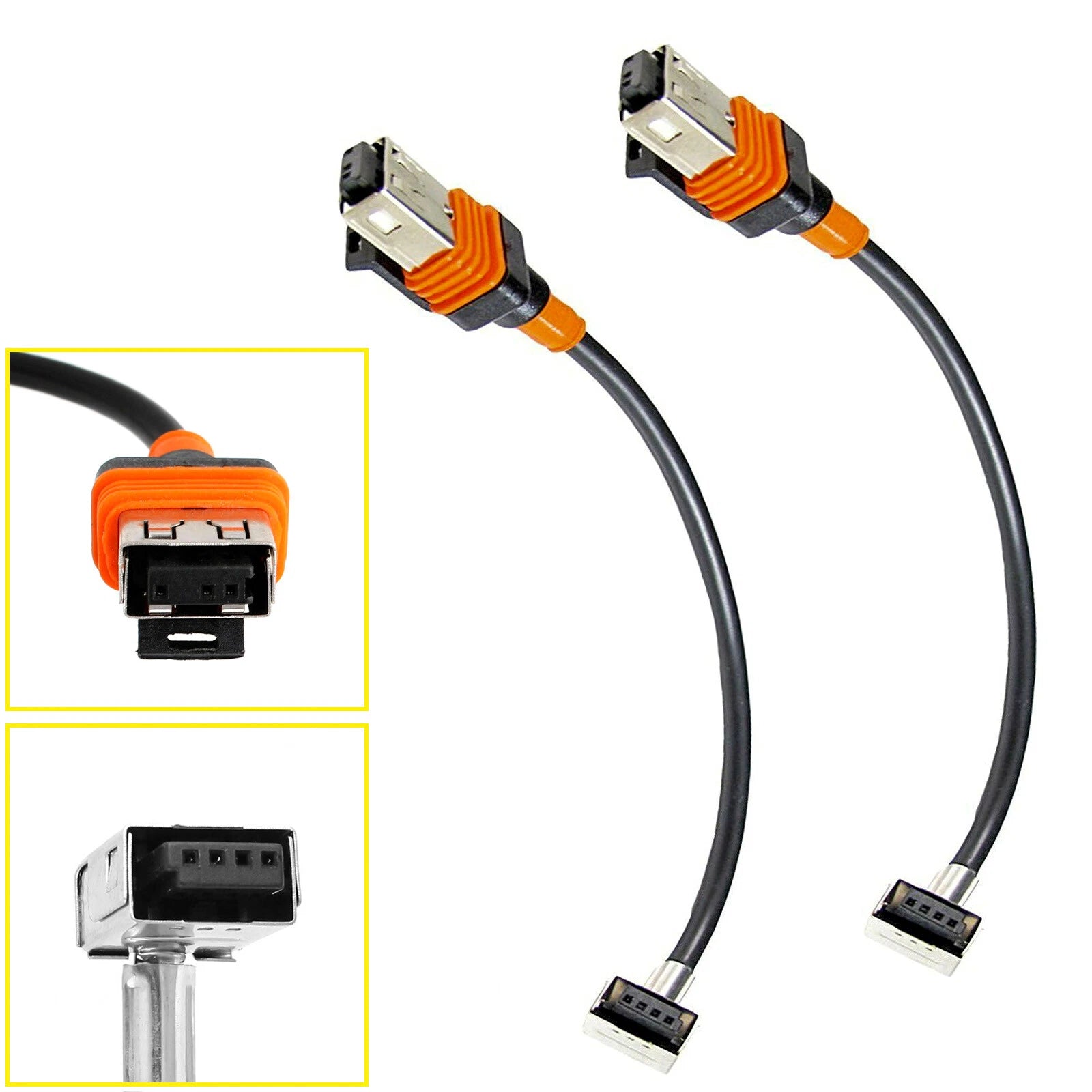 2PCS HID D1S D1R Xenon Bulb Extension Power Cords for D1 HID Ballasts