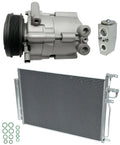 AC Compressor Kit W Condenser for Saturn Vue 2.4L (2010–2010)