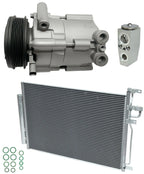 AC Compressor Kit W Condenser for Saturn Vue 2.4L (2010–2010)