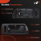 2X Front Textured Interior Door Handle for Ford Mustang (2005-2007)