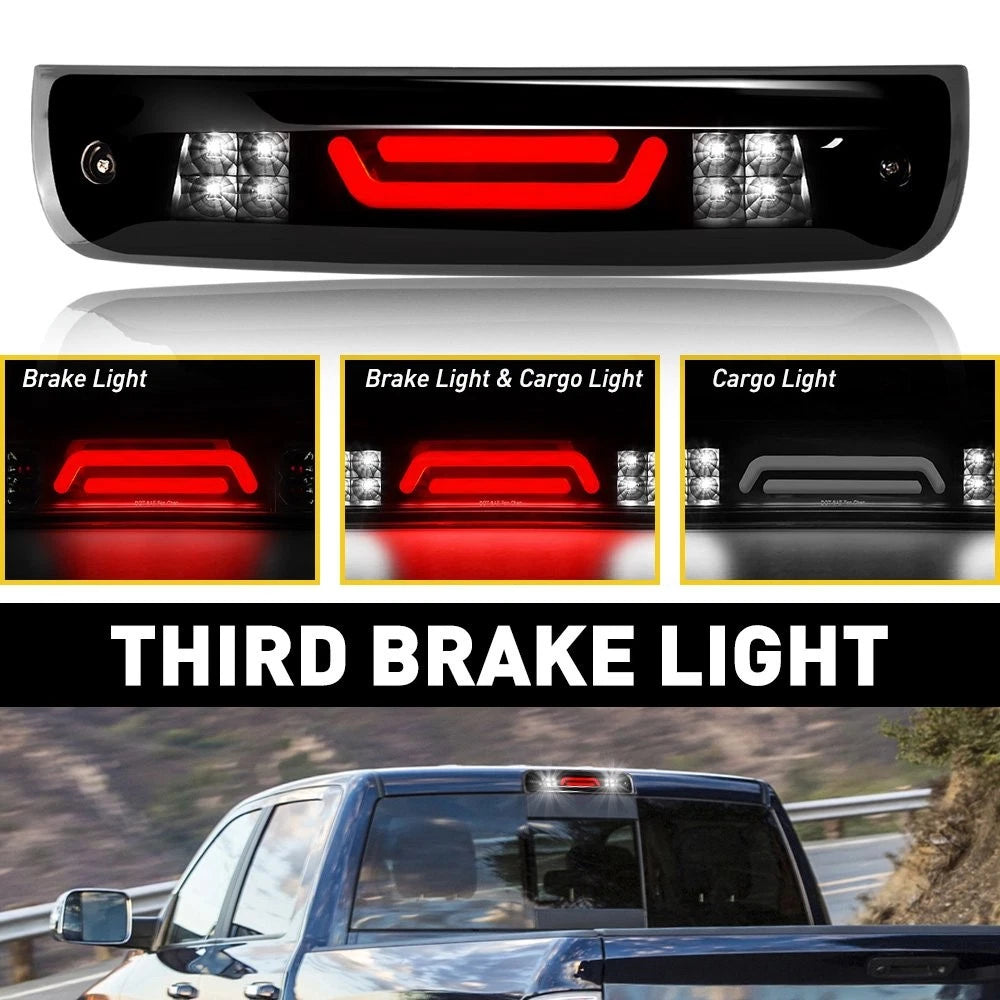 LED Smoke 3rd Brake Light for Ram Dodge 1500 2500 3500 (2009–2018)