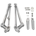 Passenger Footrests Footpegs Brackets for YAMAHA YZF R1 (2009-2011)