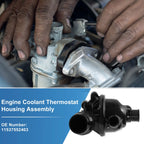 Engine Coolant Thermostat Housing Assembly No. 11537552403 for BMW 3-Series (2006–2013)