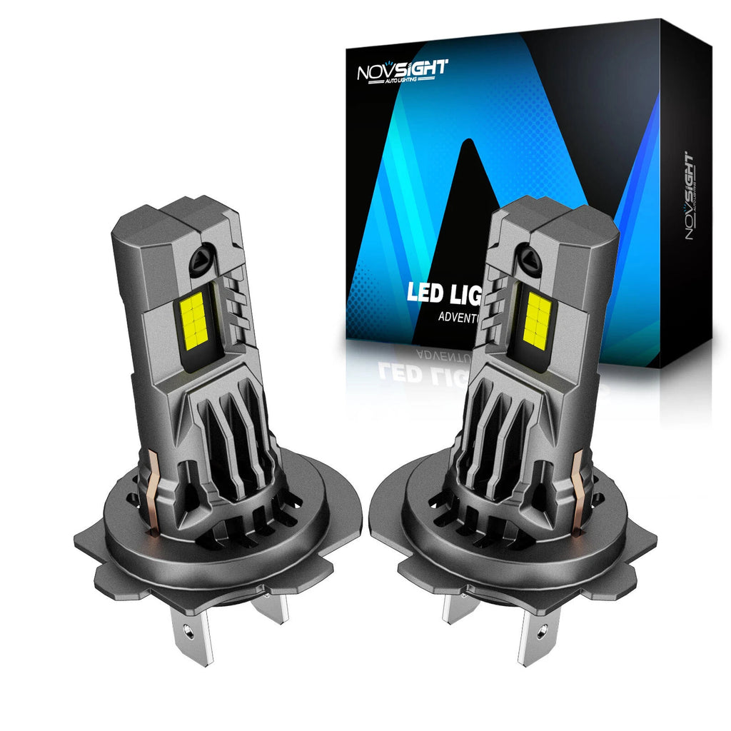 H7 LED Headlight Bulbs Combo for 6500K 24000LM 100W