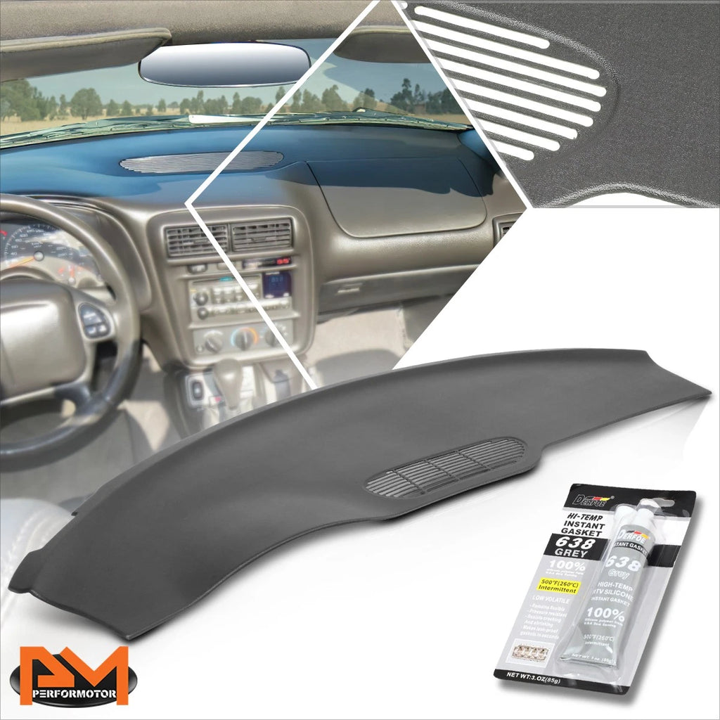 Dashboard Panel Cover Bezel for Chevy Camaro (1997–2002) - ABS Plastic, Black