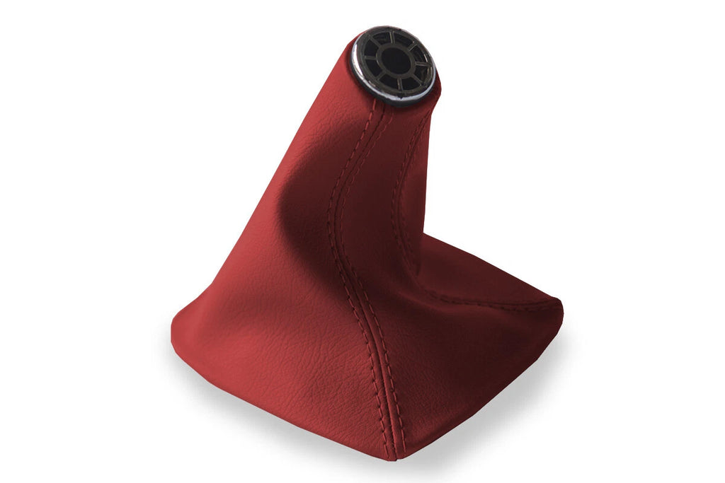 Leather Manual Shift Boot Cover for Toyota Celica (2000–2005) Red