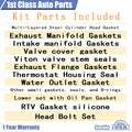 Full MSL Gasket Set & Head Bolts for BMW 330Ci 325Ci X3 Z4 (2000–2006)