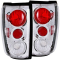 Chrome Clear Lens Tail Light Assembly for 1997-2002 Ford Expedition