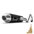 HMF Performance Full Exhaust for LTZ400 (2003–2008) + Jet Kit, Black