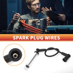 Set of 4 Spark Plug Wire Ignition Coil Cables for Ford Fiesta V (2001–2010)