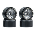 Set of 4 Alloy Metal Beadlock Wheel Rims for TRX-4 SCX10 D90 (1.9")