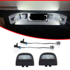 2X White LED License Plate Light for Chevy Traverse (2009–2012)
