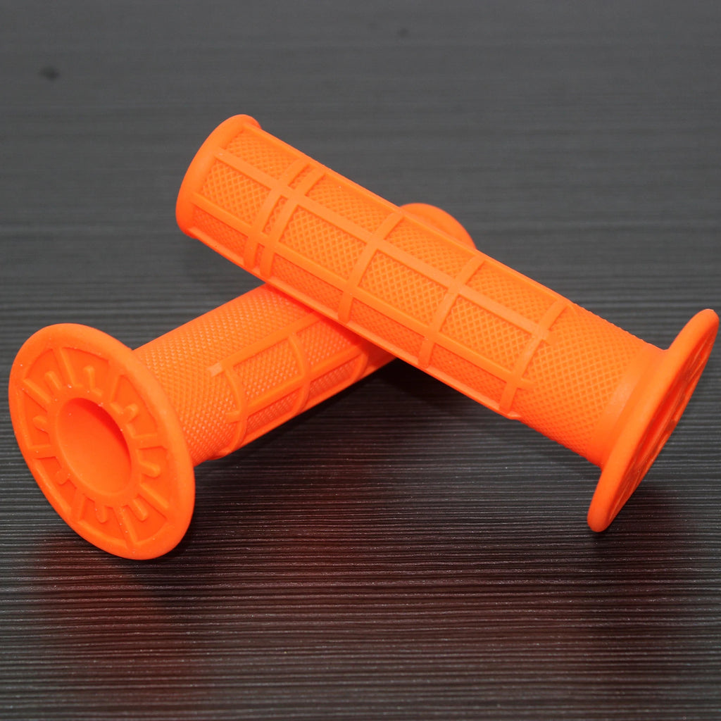 Pair of Orange 22mm Grips for MTB/BMX/ATV/PWC (Fits )