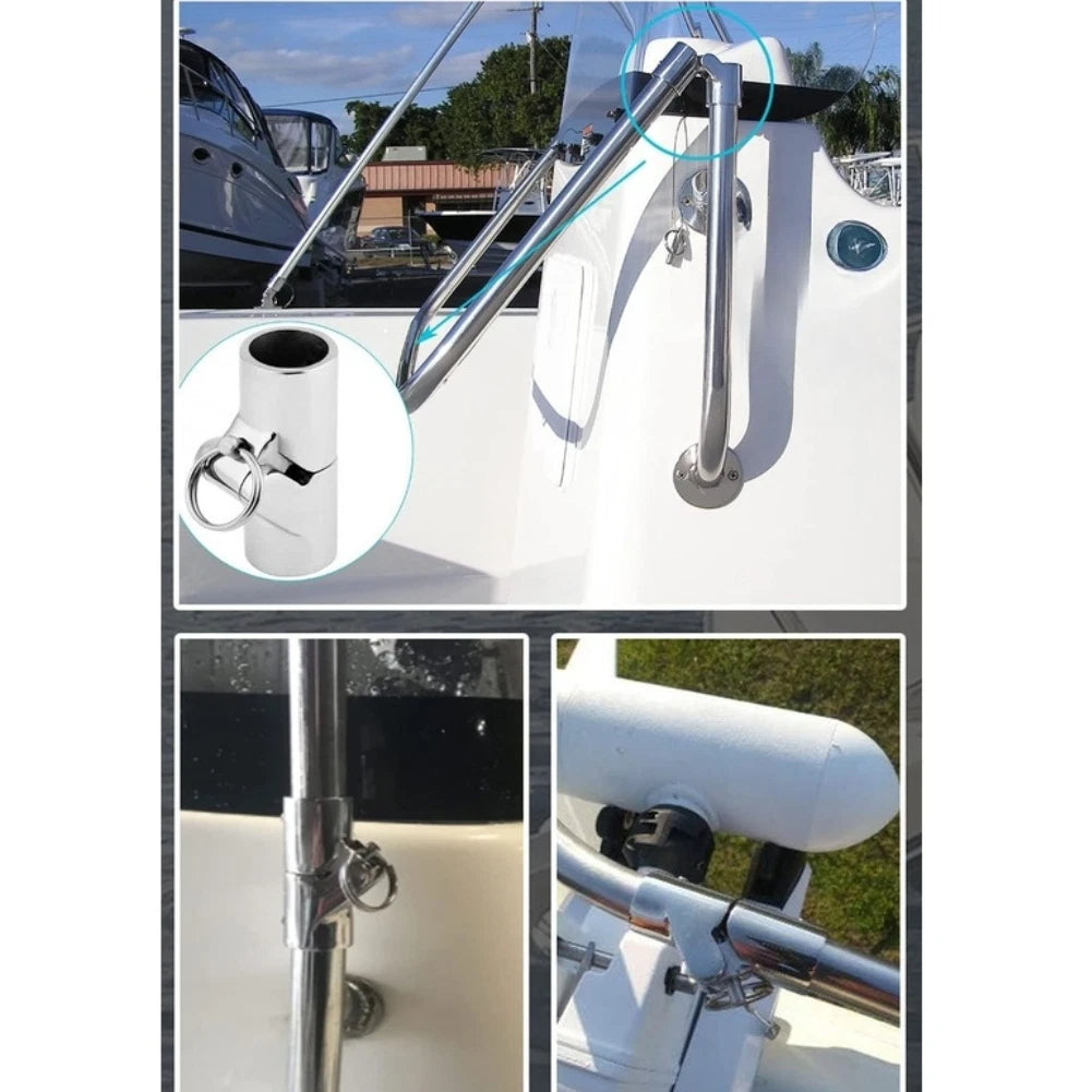 Swivel Connector for Yacht Boat 316 Stainless Steel Pin Type Fitting (22-32mm)