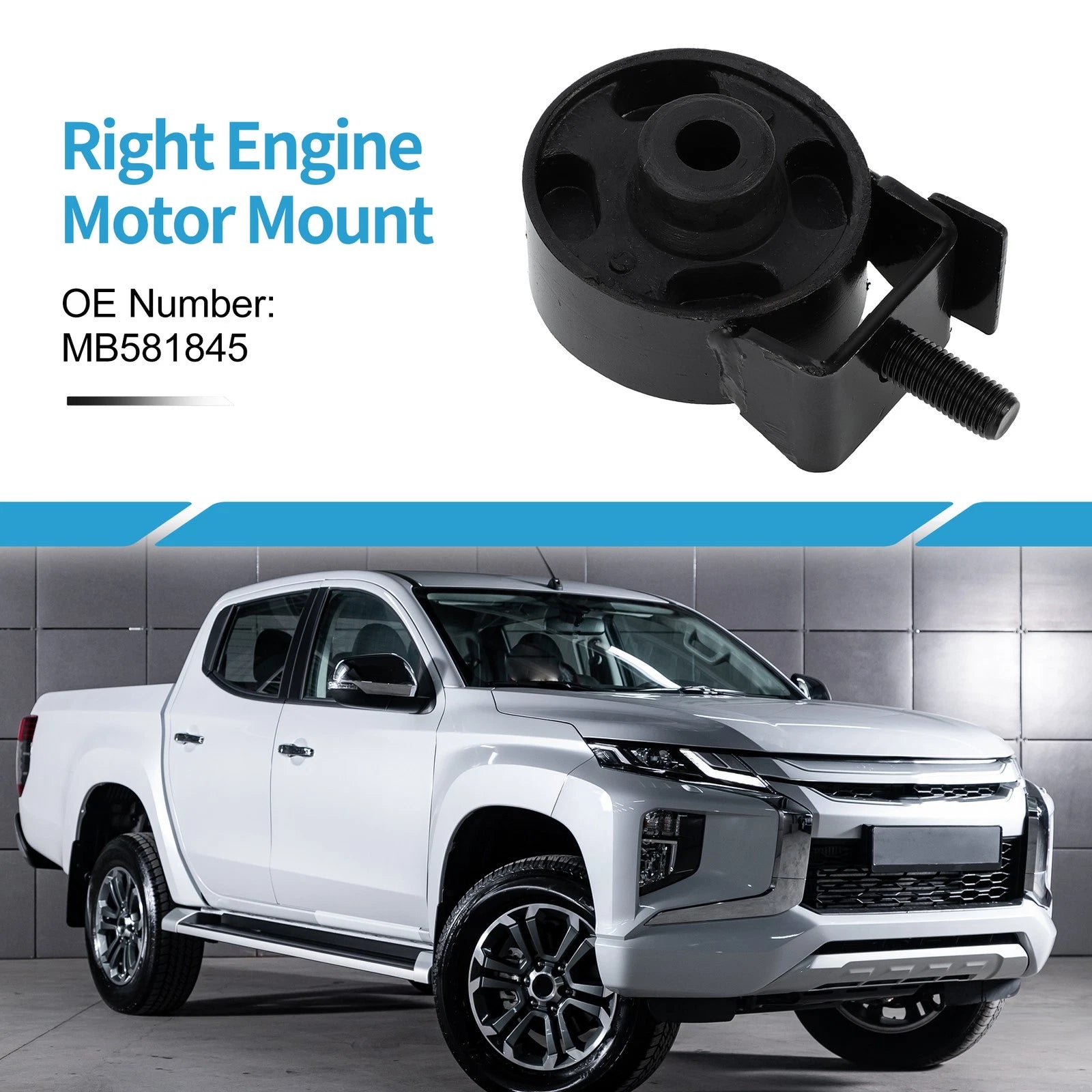 Engine Motor Mount for Mitsubishi L200 Shogun 2.5 (1992–2008)