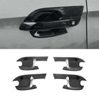 Carbon Fiber Door Handle Bowl Cover Trim for Isuzu D-Max (2021–2022)