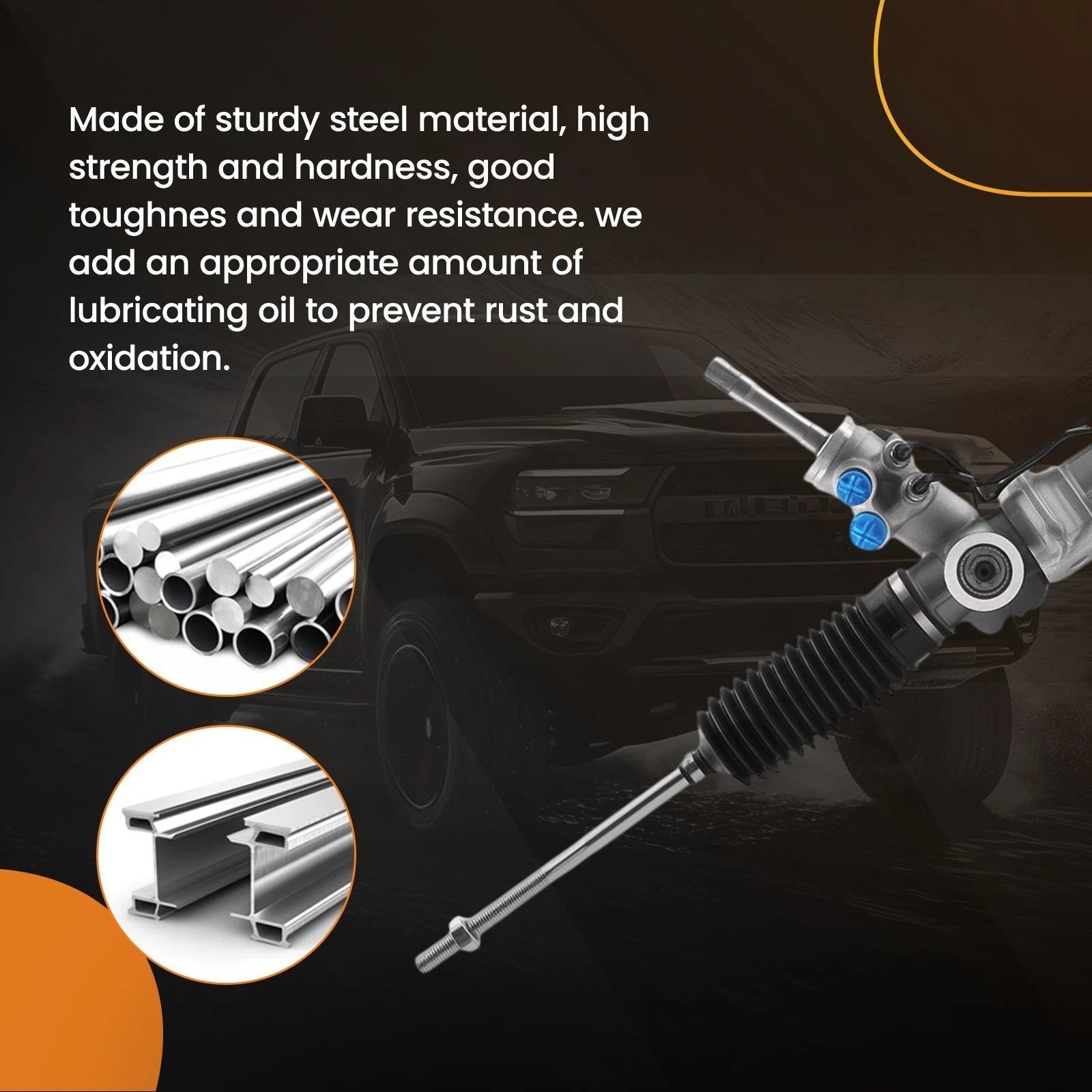 Power Steering Rack & Pinion for Jeep Compass Patriot (2011–2017)
