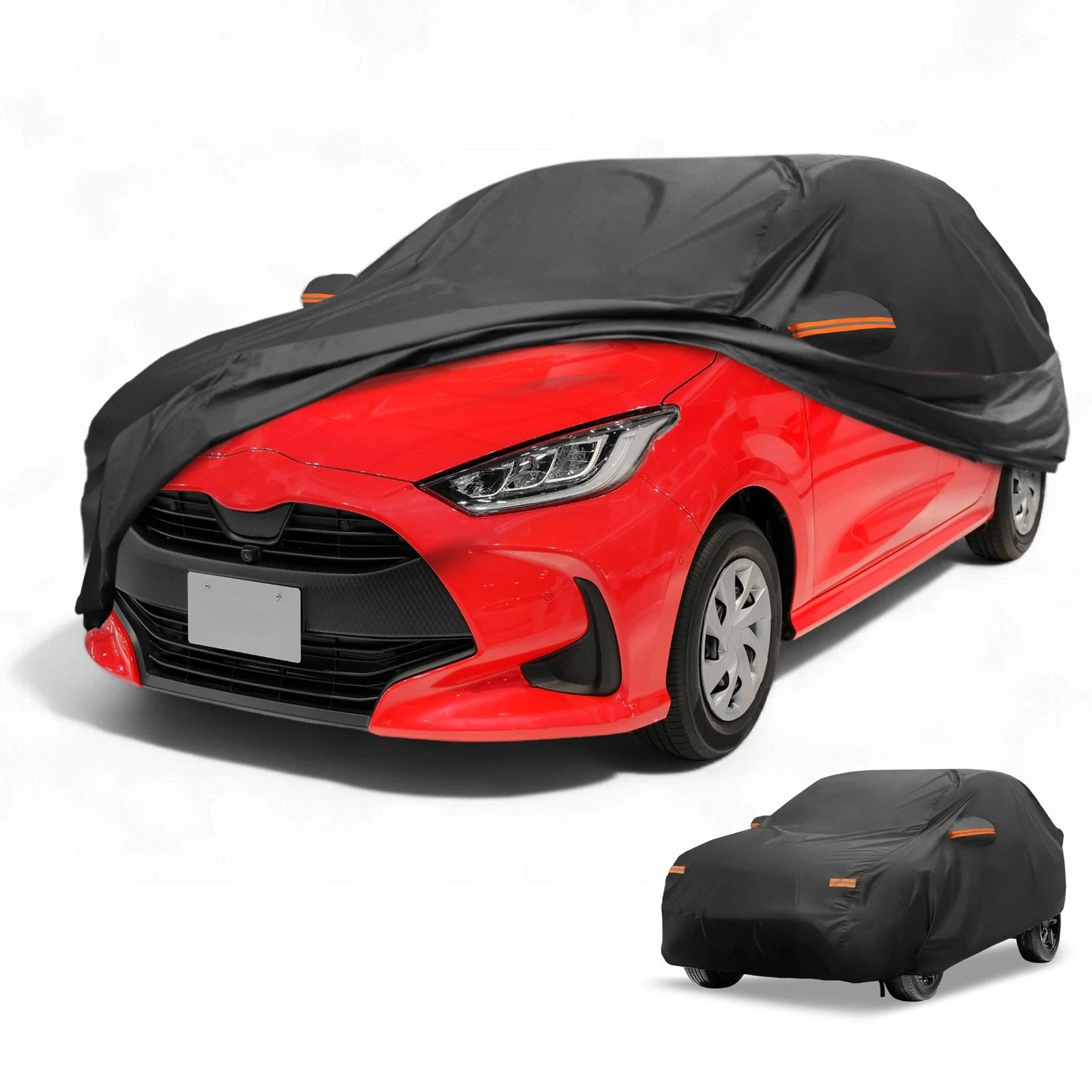Waterproof All Weather Car Cover for Toyota Yaris (190T-PU)