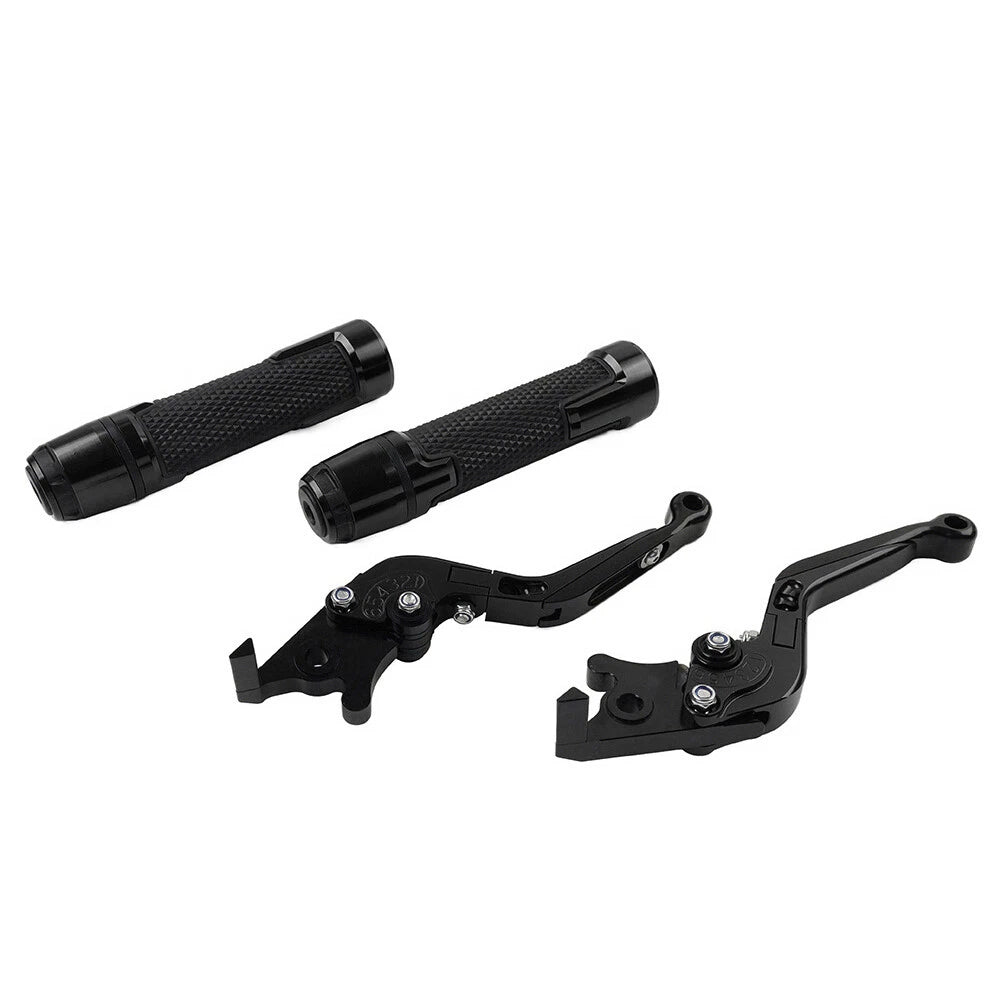Brake Clutch Levers Handlebar Grip Set for Kawasaki Z650 Z900 (2017–2023)