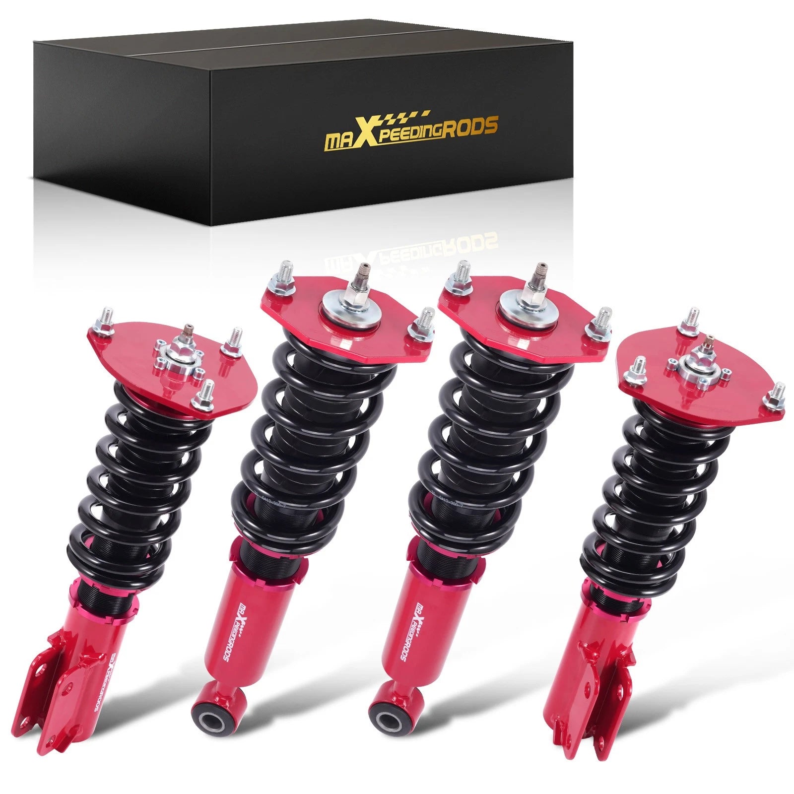 2X Adjustable Coilover Struts for Mitsubishi 3000GT VR-4 (1991-1999)