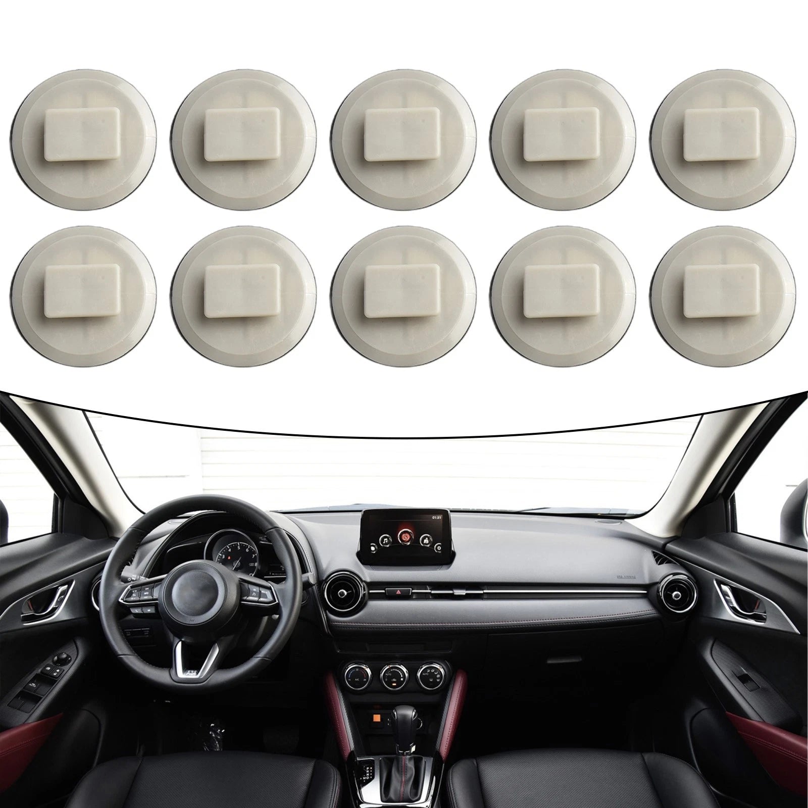 Clips for Mazda Side Skirt Sill Moulding Covers (BP4L51SJ3)